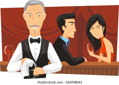 pick up bar illustration