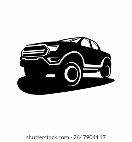 Pegar carro vetor preto silhueta