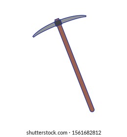 pick design, Construction work repair reconstruction industry build and project theme Vector illustration