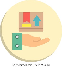 Elegir icono de estilo de círculo plano