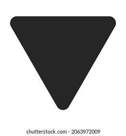 Pick guitar vector black icon. Vector illustration plectrum on white background. Isolated black illustration icon of pick guitar.