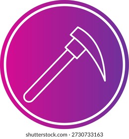 Elige el icono de martillo para tu proyecto