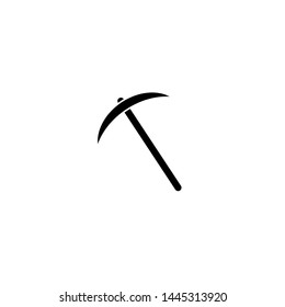 pick icon. pick symbol. vector illustration. archeology icon.