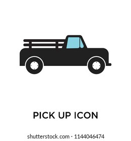 Pick up icon vector isolated on white background for your web and mobile app design, Pick up logo concept