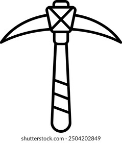 Pick Line vector Icon Design