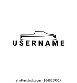 pick up logo design vector