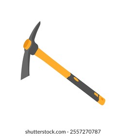 Pick Mattock, Farming Flat Vector Illustration