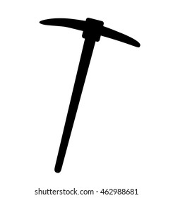 pick tool construction icon vector illustration design