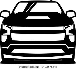 vector de diseño del logotipo de camioneta