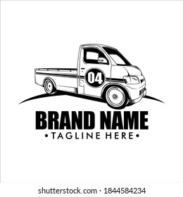 pick up truck logo template,CAN BE USED FOR LOGO, NAME CARD, BROCHURE AND OTHERS, READY FORMAT EPS 10


