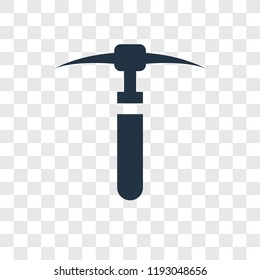 Pick vector icon isolated on transparent background, Pick transparency logo concept