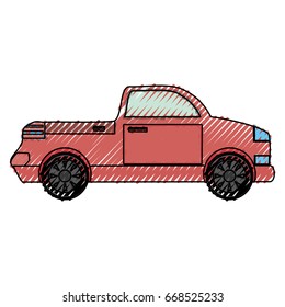Pick up vehicle