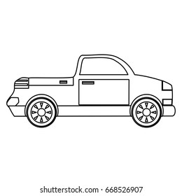 Pick up vehicle