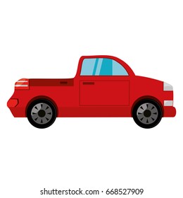 Pick up vehicle
