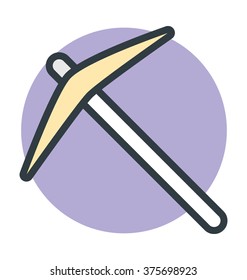 Pickaxe Cool Vector Icon