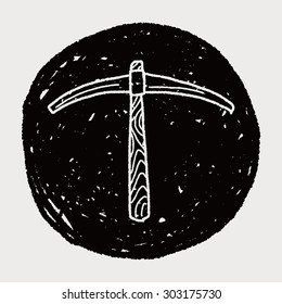 pickaxe doodle