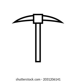 Icono de Pickaxe para aplicaciones y sitios web