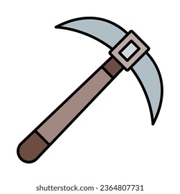 Pickaxe Icon Design For Personal And Comercial Use