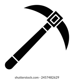 Pickaxe Icon Design For Personal And Comercial Use