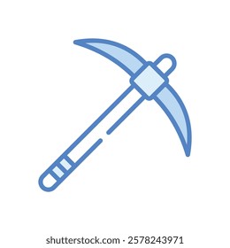 Pickaxe icon vector stock illustration