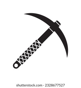 Pickaxsymbol Vektorgrafik-Logo-Design
