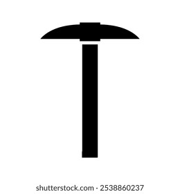 Pickaxe ilustrado sobre fondo blanco