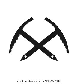 Pickaxe Logo Vector Stock Vector (Royalty Free) 338657318 | Shutterstock