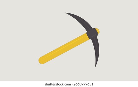 Pickaxe vector design for use.