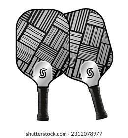 pickball paddle picker ball pattern