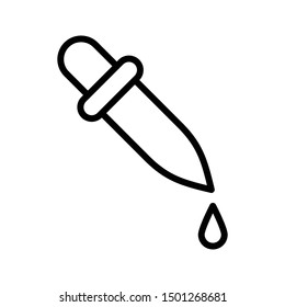 picker thin line vector icon