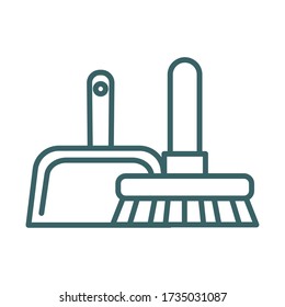 picker tool clean line style icon vector illustration design