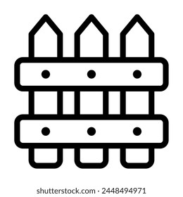 Picket Labour day icon illustration