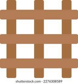 ilustración de picket Vector en un fondo transparente. Símbolos de calidad superior. Iconos vectoriales de color de línea para el concepto y el diseño gráfico.