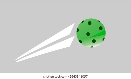 Vector de velocidad de la bola de vinagre Obras de Arte Logos