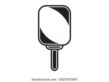Pickle ball Sport Ball icon, Pickleball game vector illustration, pickleball element, Pickle ball Sport Ball and Paddle Silhouette Design