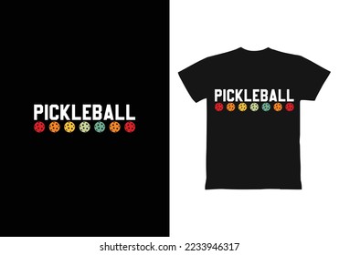 Pickle ball T Shirt Design