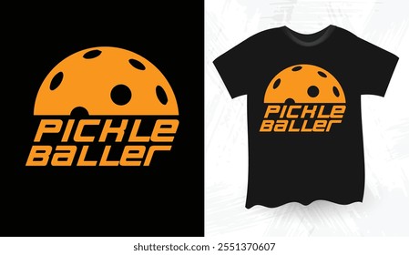 Pickle Baller graphic t shirt design