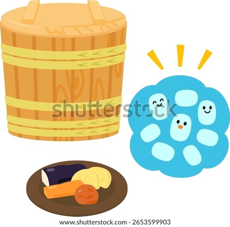 Pickle barrel and lactic acid bacteria character