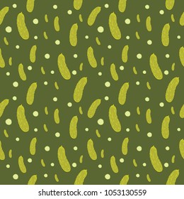 pickle seamless pattern
