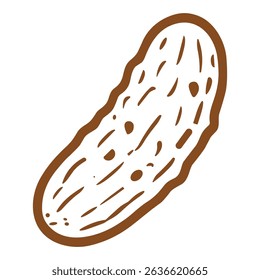 Pickle Slice or Cucumber for Burger Sandwich Ingredient