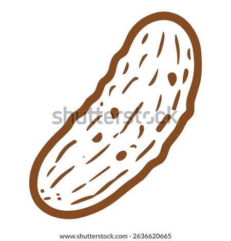Pickle Slice or Cucumber for Burger Sandwich Ingredient