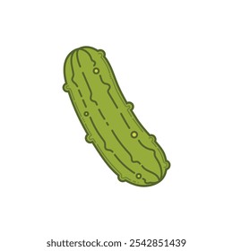 Pickle Vektorbild, Pickle Clip Art, Pickle Gurke Vektorbild.