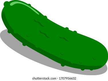 A Pickle Vector Image  On The Whiteboard