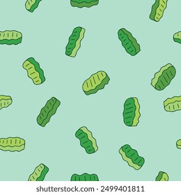 Pickle  Vector Seamless Pattern illustration for Print, Wallpaper, Decoration.