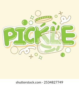 Pickle Wort in Flaschengrafik