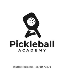 Pickleball Academy sports logo with letter A