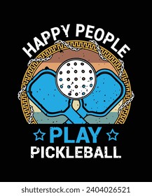 Pickleball. For anyone who is an pickleball player or loves . For women, men, kids and seniors.
Funny Pickleball Clothing - Pickleball.