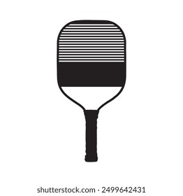 pickleball ball isolated on white, vector simple illustration, ball with holes