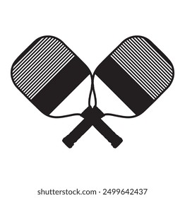 pickleball ball isolated on white, vector simple illustration, ball with holes