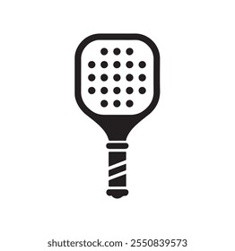 Pickleball bat Vektor Silhouette Design 